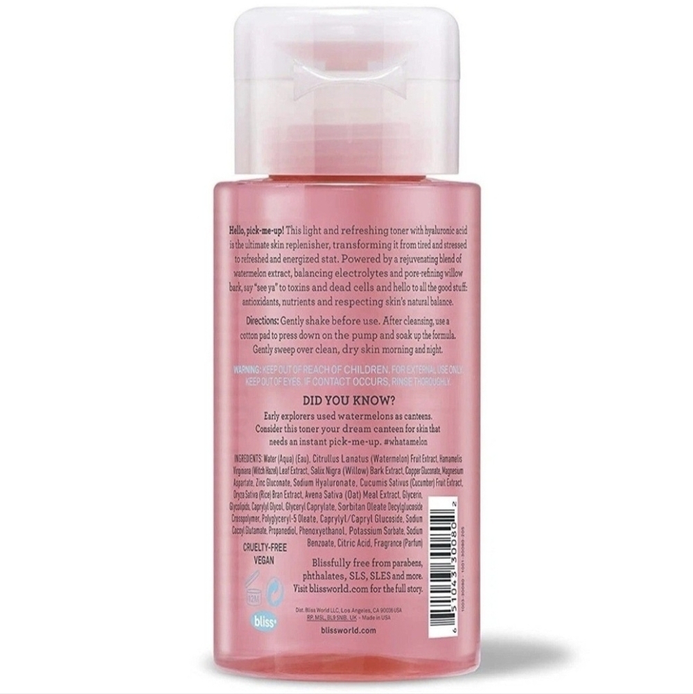 Bliss What a Melon Replenishing Toner - Pink - Picture 2 of 6